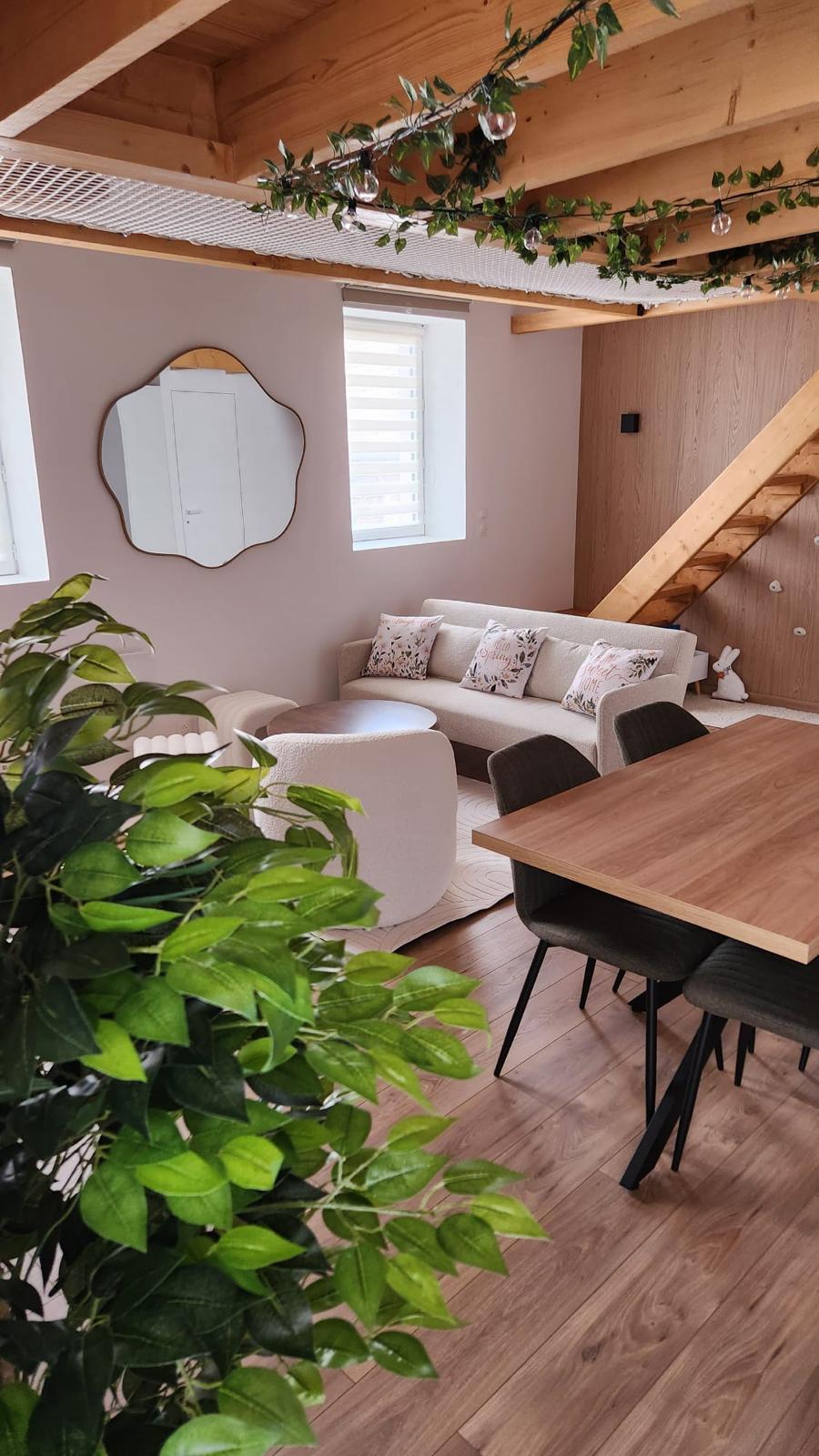 Chambre cosy de La Cabane